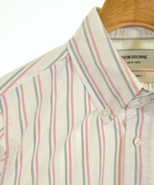 THOM BROWNE（トムブラウン）カジュアルシャツ 白 サイズ:0(XS位) メンズ/2200729321020