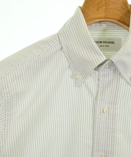 THOM BROWNE（トムブラウン）カジュアルシャツ 白 サイズ:0(XS位) メンズ/2200729321037