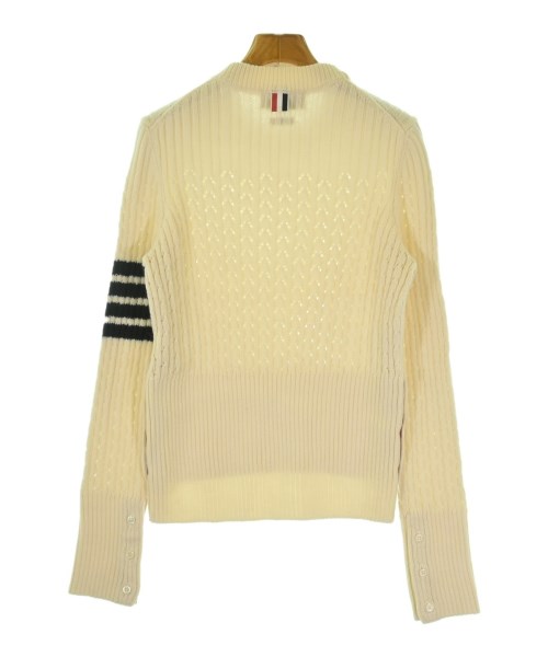 THOM BROWNE（トムブラウン）ニット・セーター 白 サイズ:38(S位) レディース/2200730705116