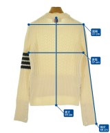 THOM BROWNE（トムブラウン）ニット・セーター 白 サイズ:38(S位) レディース/2200730705116