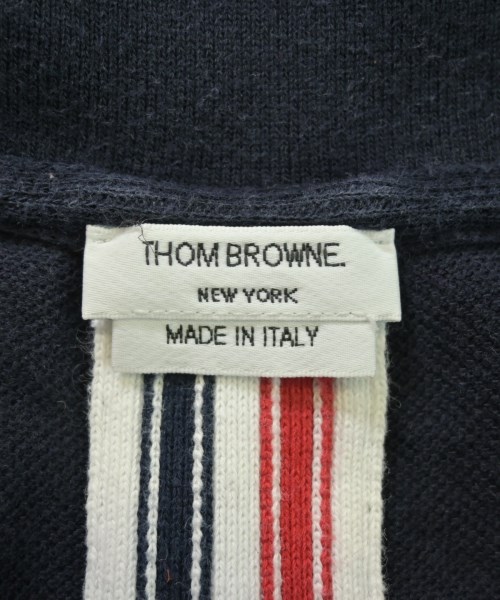 THOM BROWNE（トムブラウン）ポロシャツ 紺 サイズ:1(S位) メンズ/2200731633074