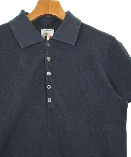 THOM BROWNE（トムブラウン）ポロシャツ 紺 サイズ:1(S位) メンズ/2200731633074
