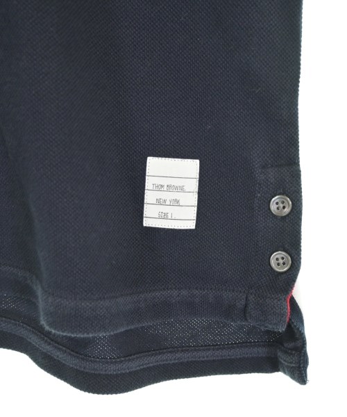 THOM BROWNE（トムブラウン）ポロシャツ 紺 サイズ:1(S位) メンズ/2200731633074