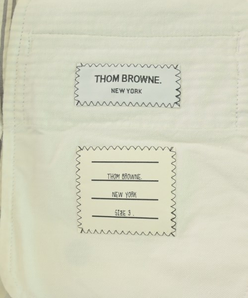 THOM BROWNE（トムブラウン）ショートパンツ 白 サイズ:3(L位) メンズ/2200732170035
