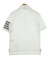 THOM BROWNE（トムブラウン）ポロシャツ 白 サイズ:0(XS位) メンズ/2200734116048