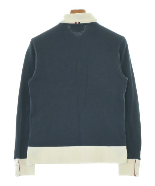 THOM BROWNE（トムブラウン）ポロシャツ 紺 サイズ:2(M位) メンズ/2200734380029