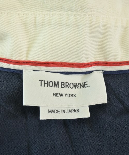 THOM BROWNE（トムブラウン）ポロシャツ 紺 サイズ:2(M位) メンズ/2200734380029