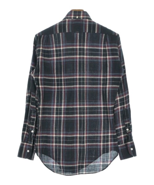 THOM BROWNE（トムブラウン）カジュアルシャツ 紺 サイズ:0(XS位) メンズ/2200735347052