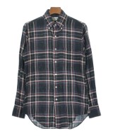 THOM BROWNE（トムブラウン）カジュアルシャツ 紺 サイズ:0(XS位) メンズ/2200735347052