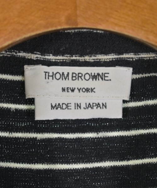 THOM BROWNE（トムブラウン）ポロシャツ 黒 サイズ:L メンズ/2200735433090