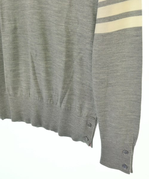 THOM BROWNE（トムブラウン）ニット・セーター グレー サイズ:1(S位) メンズ/2200735527041