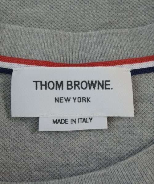 THOM BROWNE（トムブラウン）Tシャツ・カットソー グレー サイズ:3(L位) メンズ/2200735813113