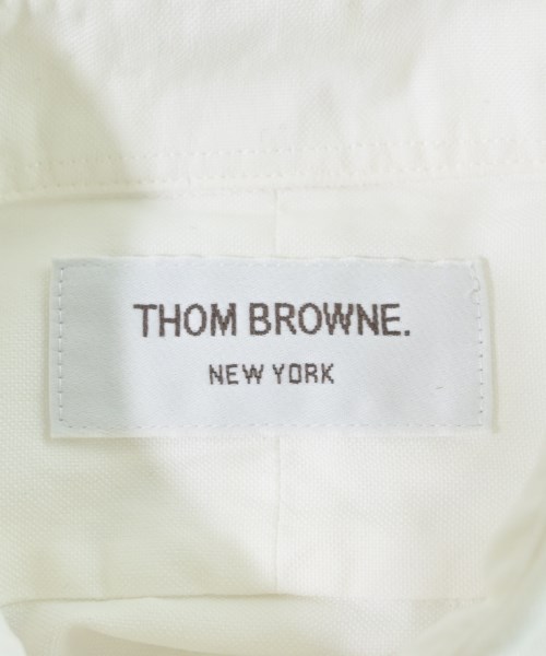 THOM BROWNE（トムブラウン）カジュアルシャツ 白 サイズ:-(S位) メンズ/2200715027011