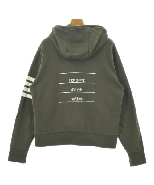 THOM BROWNE（トムブラウン）パーカー 緑 サイズ:3(L位) メンズ/2200717284030