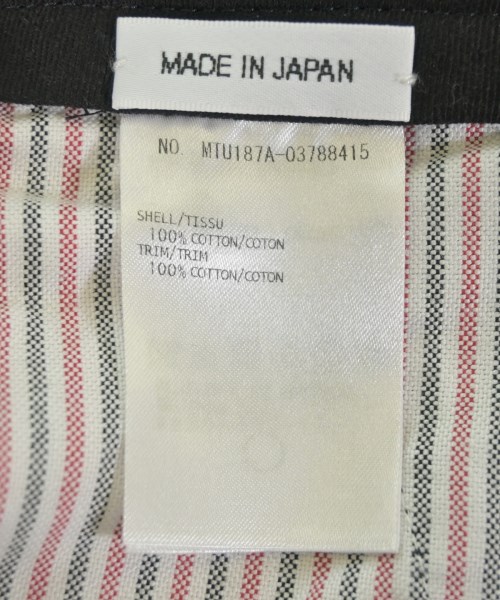THOM BROWNE（トムブラウン）その他 黒 サイズ:2(M位) メンズ/2200717284078