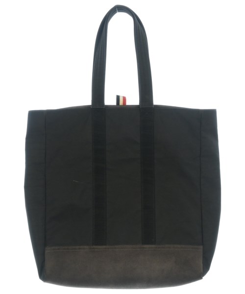 THOM BROWNE（トムブラウン）トートバッグ 黒 サイズ:- メンズ/2200717284115