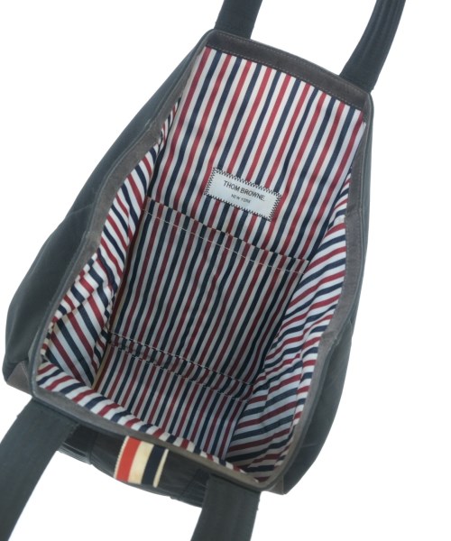THOM BROWNE（トムブラウン）トートバッグ 黒 サイズ:- メンズ/2200717284115