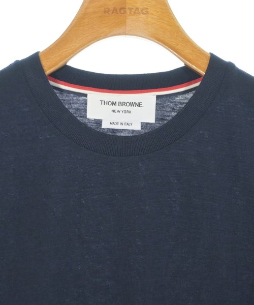 THOM BROWNE（トムブラウン）ニット・セーター 紺 サイズ:1(S位) メンズ/2200720869040