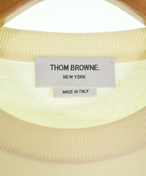 THOM BROWNE（トムブラウン）ニット・セーター 白 サイズ:3(L位) メンズ/2200722384015