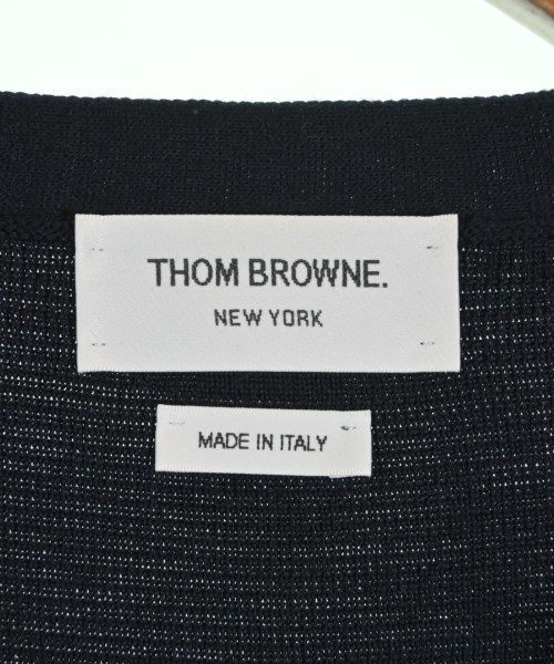 THOM BROWNE（トムブラウン）カーディガン 紺 サイズ:4(XL位) メンズ/2200722698013