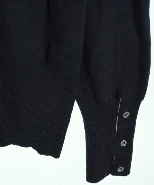 THOM BROWNE（トムブラウン）カーディガン 紺 サイズ:4(XL位) メンズ/2200722698013