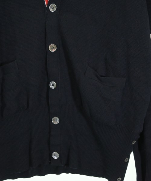 THOM BROWNE（トムブラウン）カーディガン 紺 サイズ:4(XL位) メンズ/2200722698013