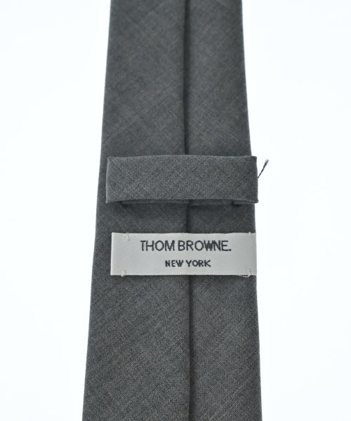 THOM BROWNE（トムブラウン）ネクタイ グレー サイズ:- メンズ/2200723252092
