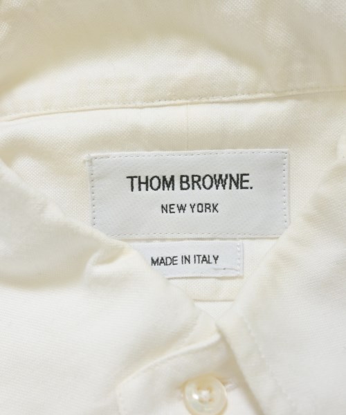 THOM BROWNE（トムブラウン）カジュアルシャツ 白 サイズ:1(S位) メンズ/2200723574033