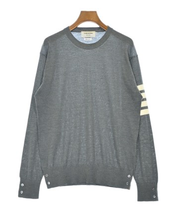THOM BROWNE（トムブラウン）ニット・セーター グレー サイズ:3(L位