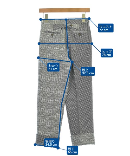 THOM BROWNE（トムブラウン）スラックス グレー サイズ:36(XS位) レディース/2200724611218