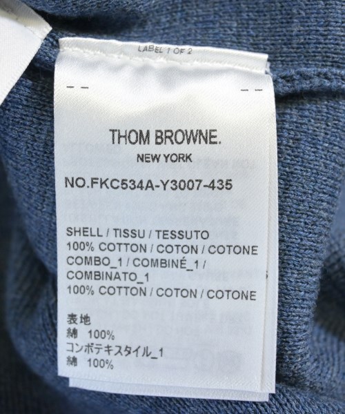 THOM BROWNE（トムブラウン）カーディガン 青 サイズ:-(M位) レディース/2200724611324