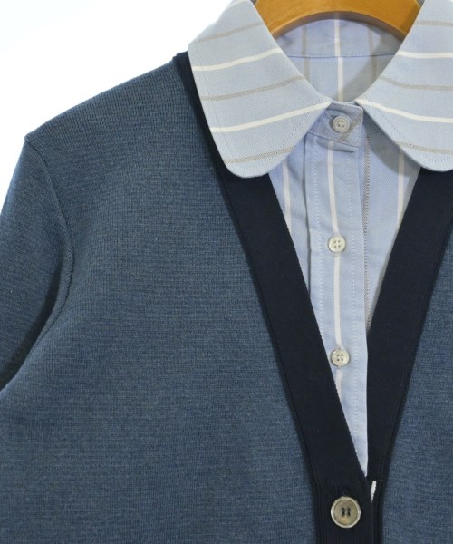 THOM BROWNE（トムブラウン）カーディガン 青 サイズ:-(M位) レディース/2200724611324