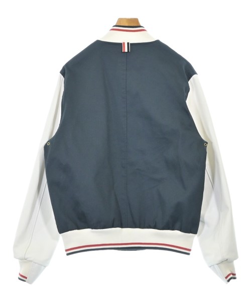THOM BROWNE（トムブラウン）スタジャン 紺 サイズ:3(L位) メンズ/2200726497018