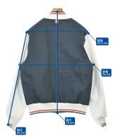 THOM BROWNE（トムブラウン）スタジャン 紺 サイズ:3(L位) メンズ/2200726497018
