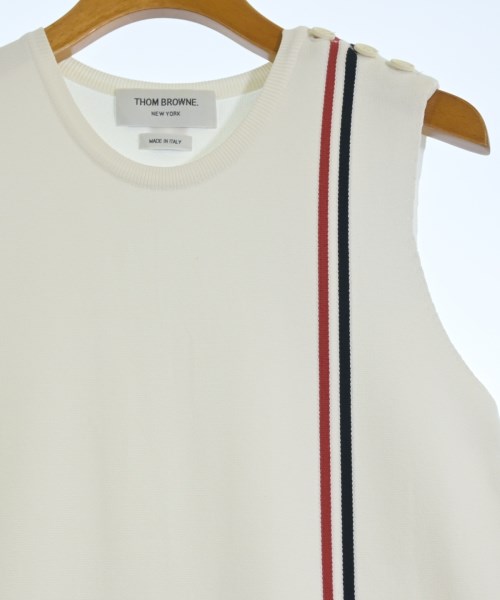 THOM BROWNE（トムブラウン）ワンピース 白 サイズ:38(S位) レディース/2200724236305