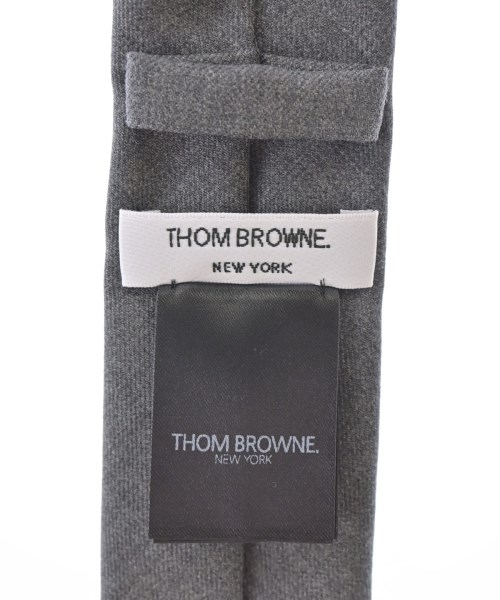 THOM BROWNE（トムブラウン）ネクタイ グレー サイズ:- メンズ/2200727447074