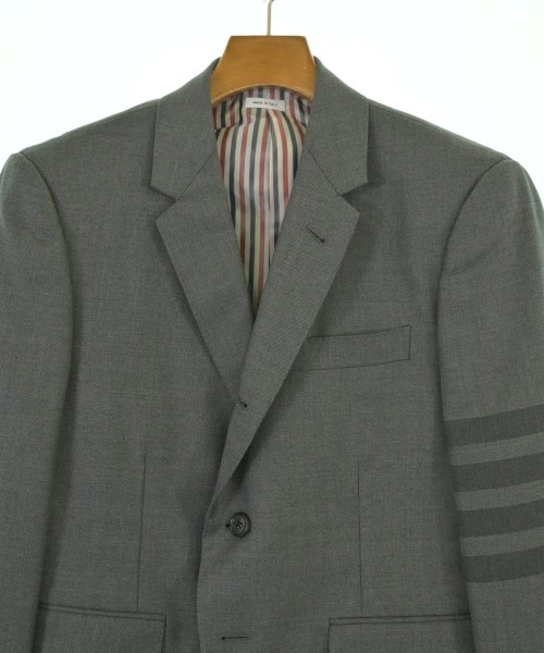 THOM BROWNE（トムブラウン）テーラードジャケット グレー サイズ:1(S位) メンズ/2200672827174
