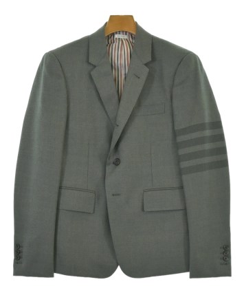 THOM BROWNE テーラードジャケット グレー サイズ1 THOM BROWNE（トムブラウン）テーラードジャケット グレー サイズ:1(S