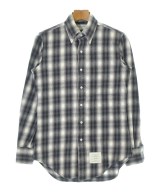 THOM BROWNE（トムブラウン）カジュアルシャツ グレー サイズ:0(XS位) メンズ/2200682738019