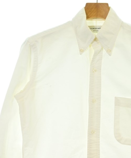 THOM BROWNE（トムブラウン）カジュアルシャツ 白 サイズ:0(XS位) メンズ/2200682738026