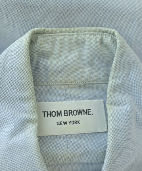 THOM BROWNE（トムブラウン）カジュアルシャツ 青 サイズ:0(XS位) メンズ/2200682738033