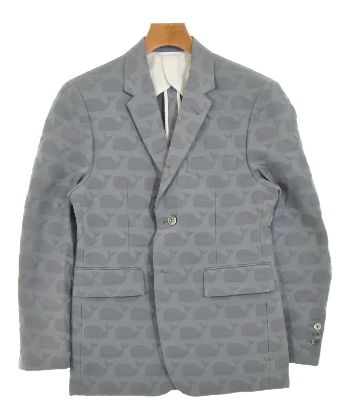 THOM BROWNE グレー ジャケット THOM BROWNE（トムブラウン）ジャケット グレー サイズ:1(S位) メンズ