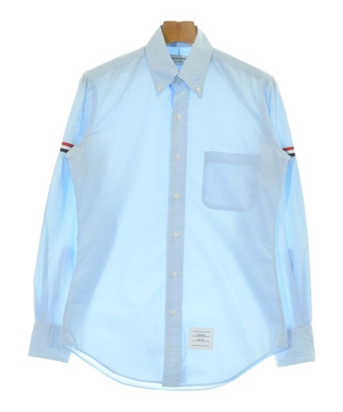 THOM BROWNE(トムブラウン)カジュアルシャツ 青 サイズ:2(M位)/2200683247015