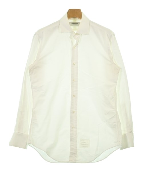 THOM BROWNE(トムブラウン)カジュアルシャツ 白 サイズ:S/2200683084108