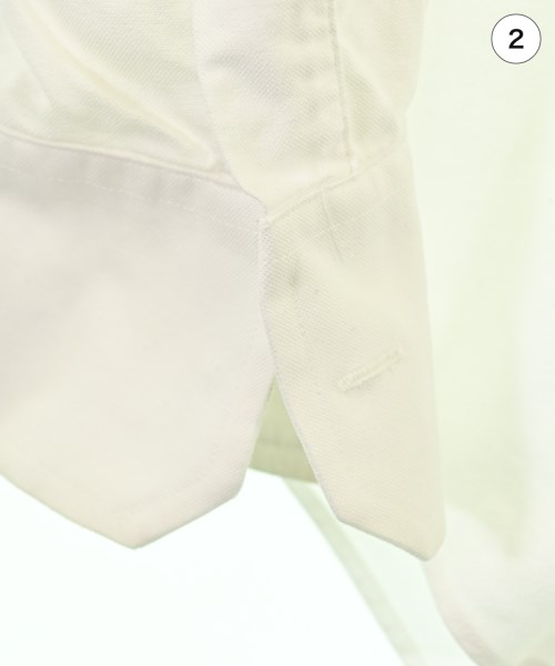 THOM BROWNE（トムブラウン）カジュアルシャツ 白 サイズ:S メンズ/2200683084108