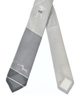 THOM BROWNE（トムブラウン）ネクタイ グレー サイズ:- メンズ/2200685037065