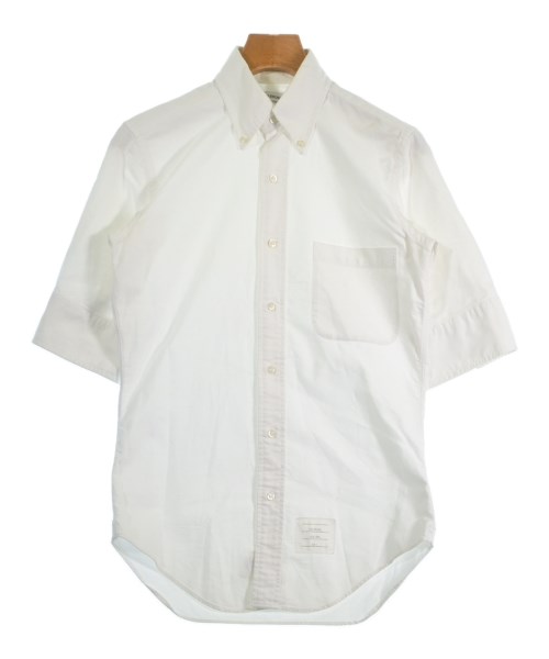 THOM BROWNE(トムブラウン)カジュアルシャツ 白 サイズ:0(XS位)/2200685565032