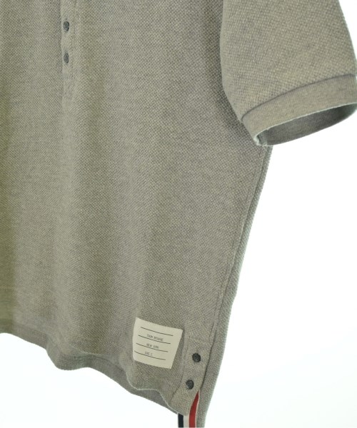 THOM BROWNE（トムブラウン）ポロシャツ グレー サイズ:2(M位) メンズ/2200675967273