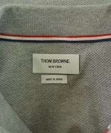 THOM BROWNE（トムブラウン）ポロシャツ グレー サイズ:2(M位) メンズ/2200675967273