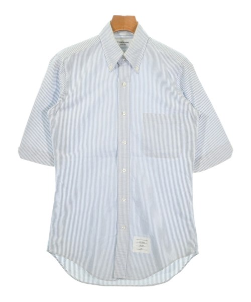 THOM BROWNE(トムブラウン)カジュアルシャツ 青 サイズ:1(S位)/2200686543091